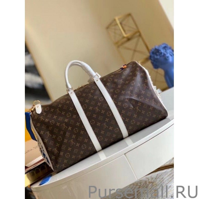 LV x NBA Basketball Keepall 55 M45587