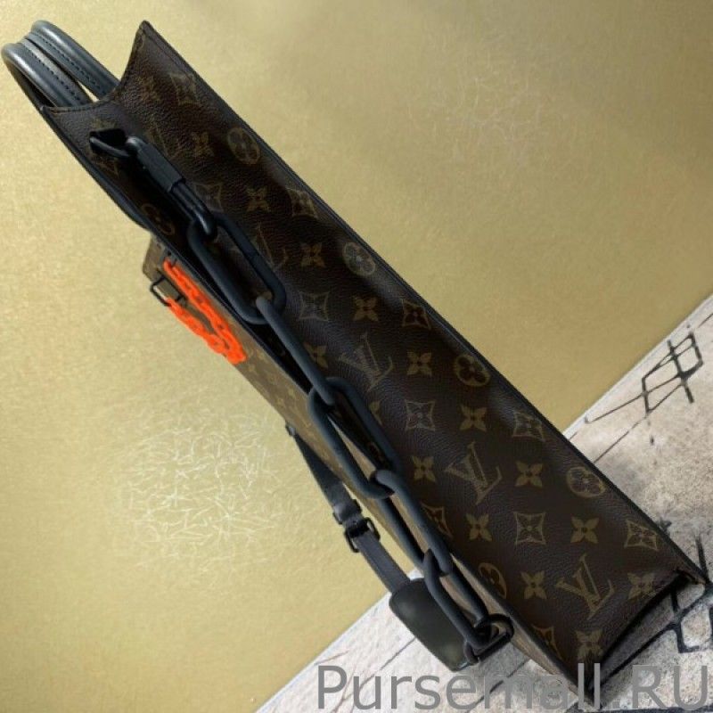 Sac Plat Monogram Solar Ray Canvas M44475