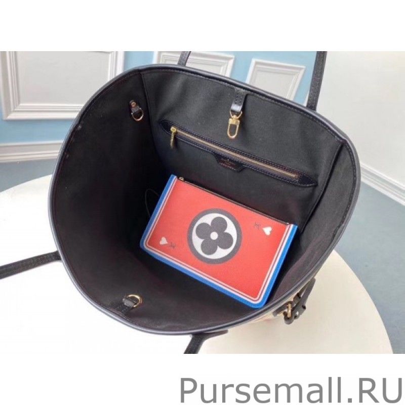 Game On Neverfull MM White Bag M57462