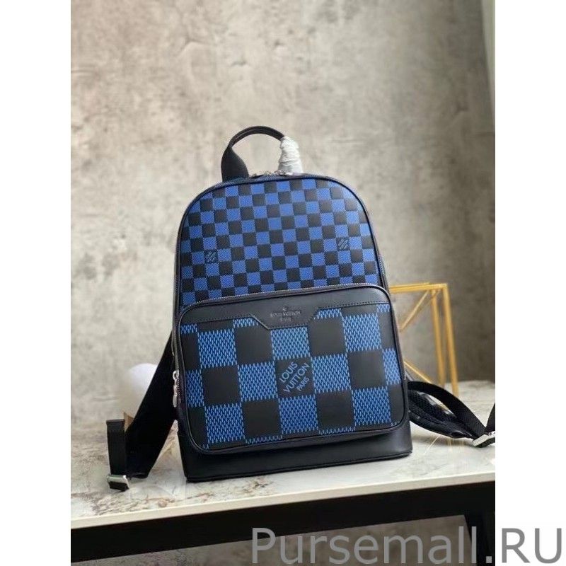 Campus Backpack Damier Infini 3D Leather N50021