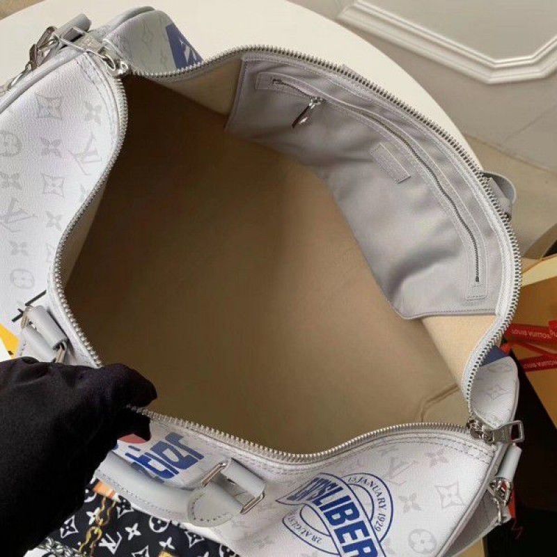 Keepall Bandouliere 50 Monogram M44643 White