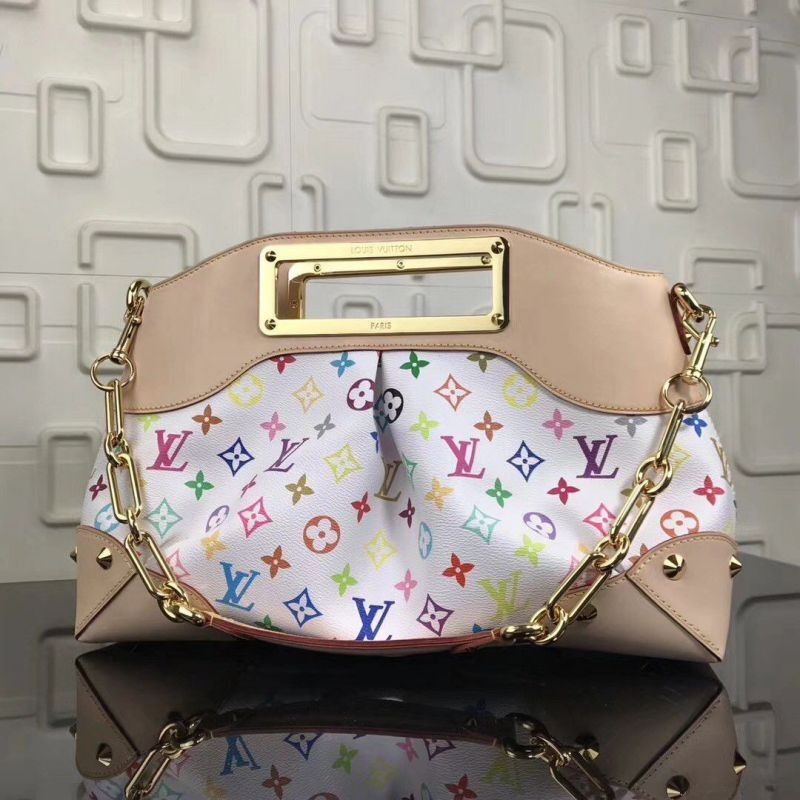 Judy MM Bag White Monogram Multicolore M40255