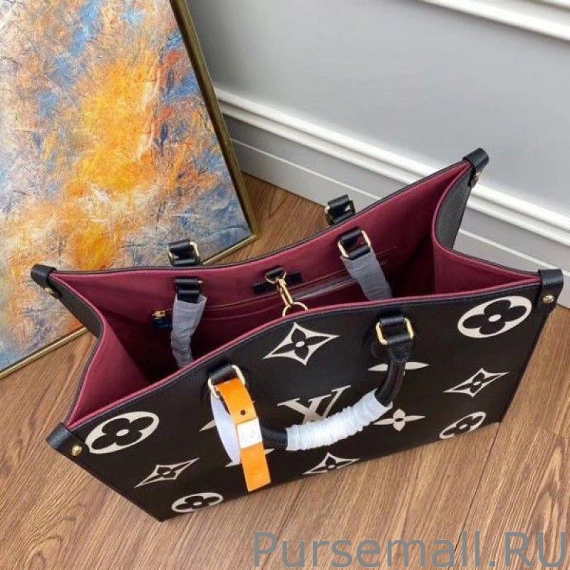 Onthego MM Bag Monogram Empreinte M45495