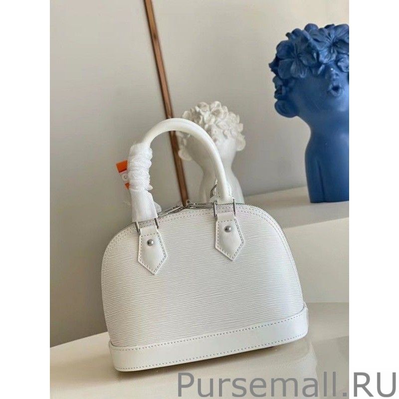 Epi Alma BB Bag With Jacquard Strap M58706