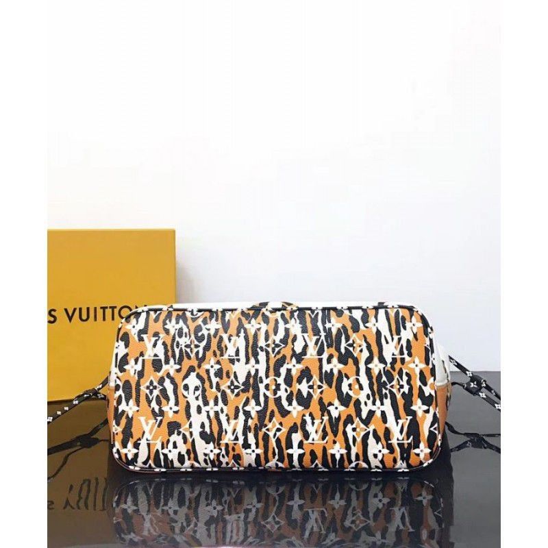 Neverfull MM Monogram Jungle Leopard Zebra m44716