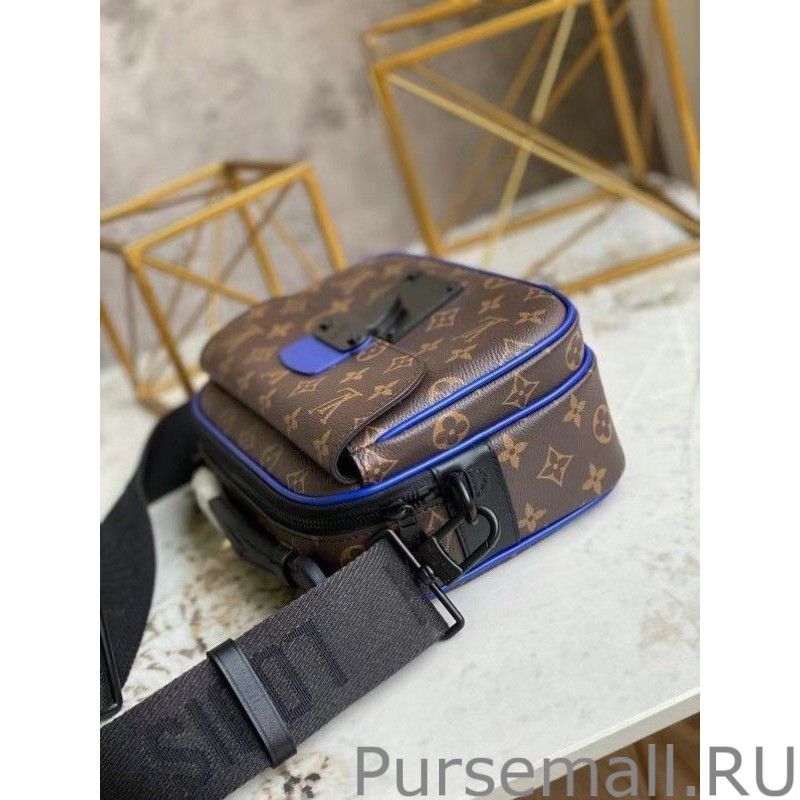 S Lock Messenger Monogram Macassar M45863