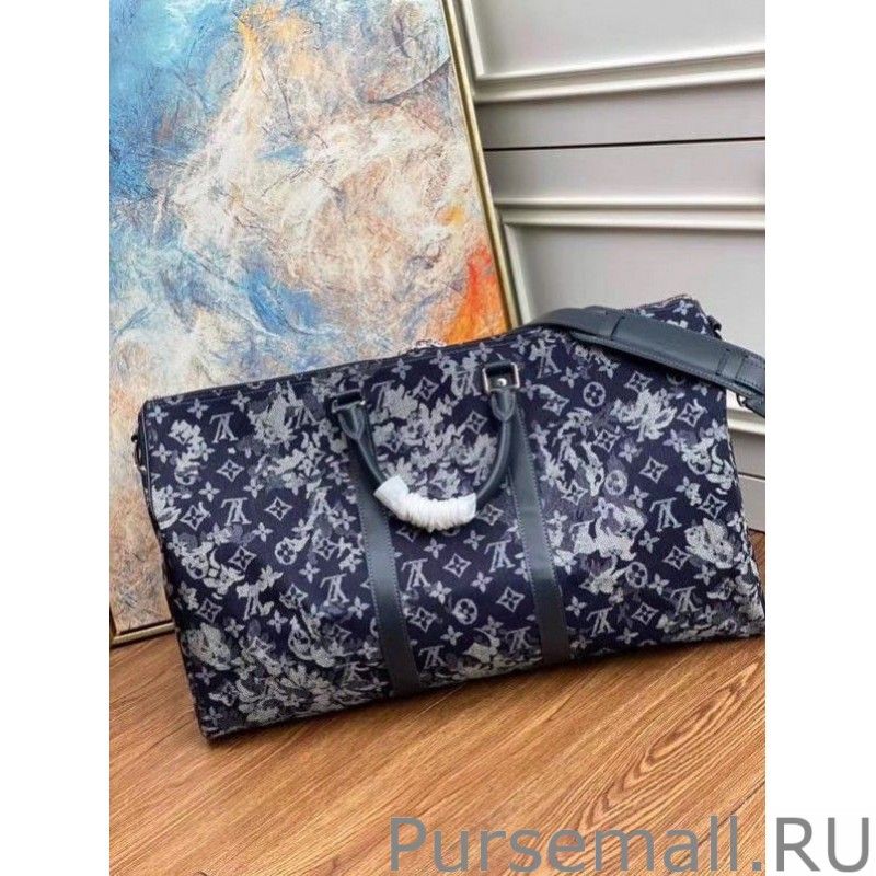 Keepall Bandouliere 50 Monogram Tapestry M57285