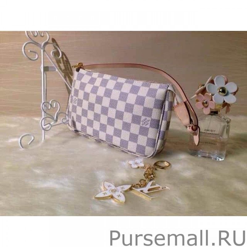 Pochette Accessoires Damier Azur Canvas N51986