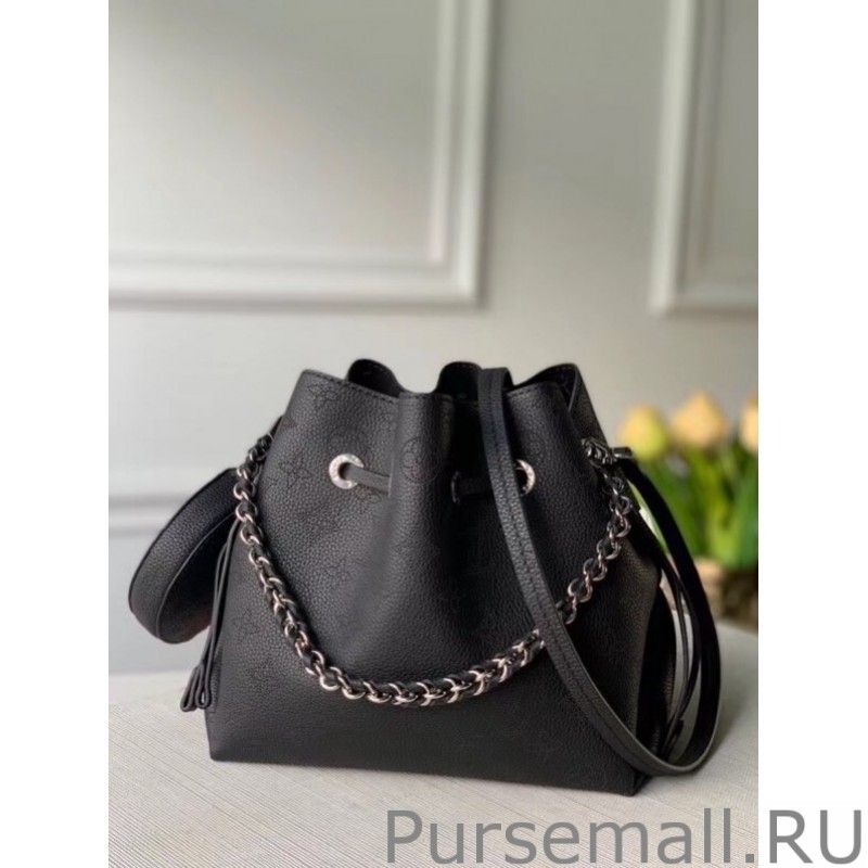 Bella Bag In Black Mahina Leather M57070