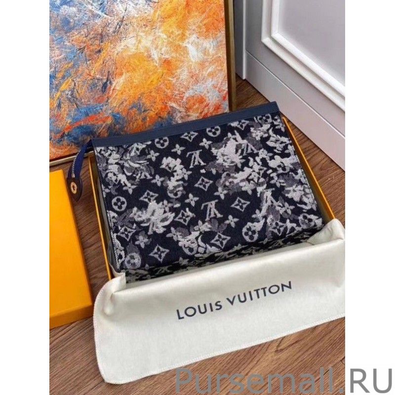 Pochette Voyage Monogram Tapestry M80034