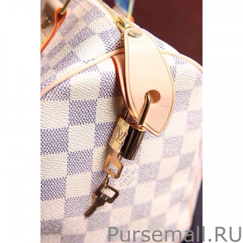 Speedy 25 Damier Azur Canvas N41534