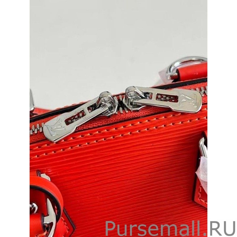 Epi Alma BB Bag With Jacquard Strap M57429