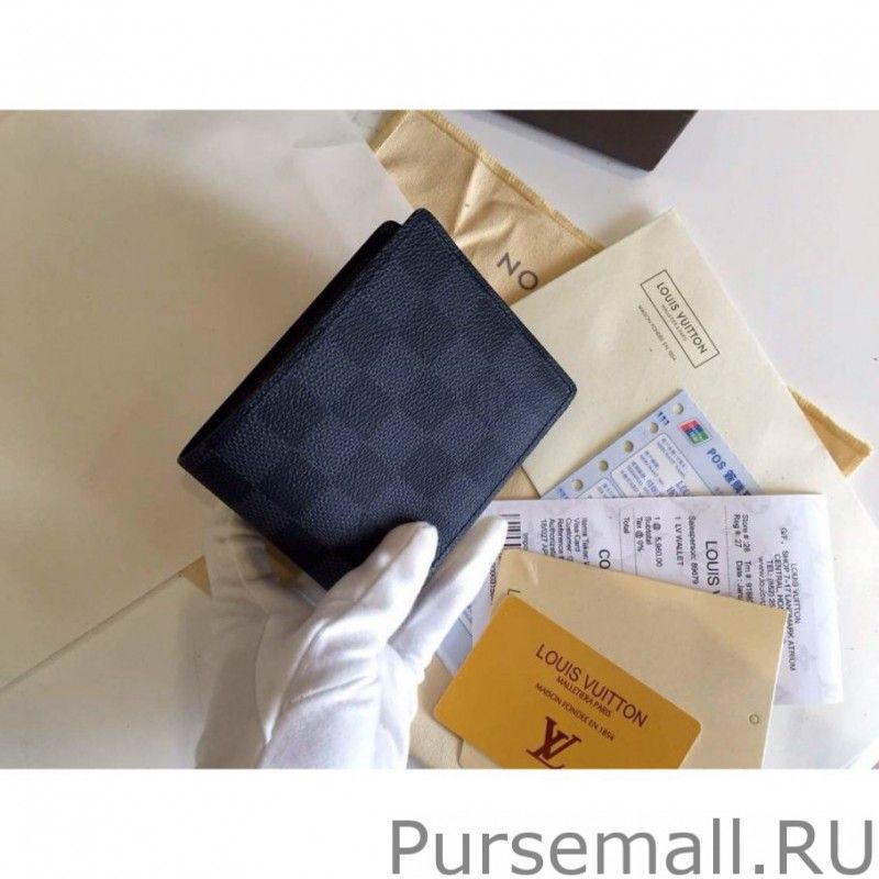 Damier Graphite Canvas Multiple Wallet N62663
