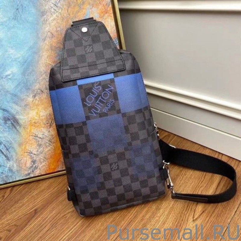 Avenue Sling Bag Damier Graphite Giant N40404