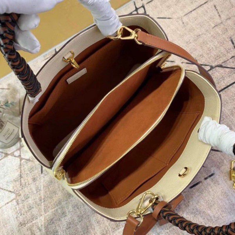 Montaigne MM Bag Braided Monogram Empreinte M53939