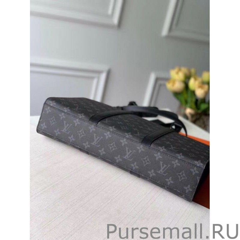 Sac Plat Horizontal Zippe Bag Monogram Eclipse M45265