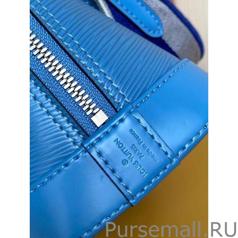 Epi Alma BB Bag With Jacquard Strap M57426