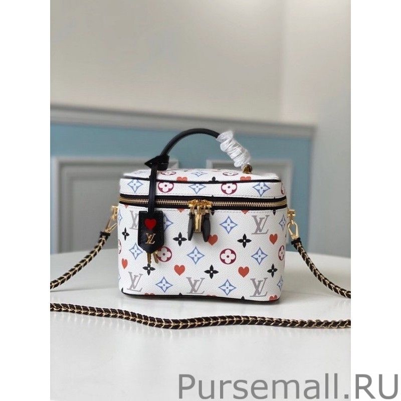 Game On Vanity PM White Bag