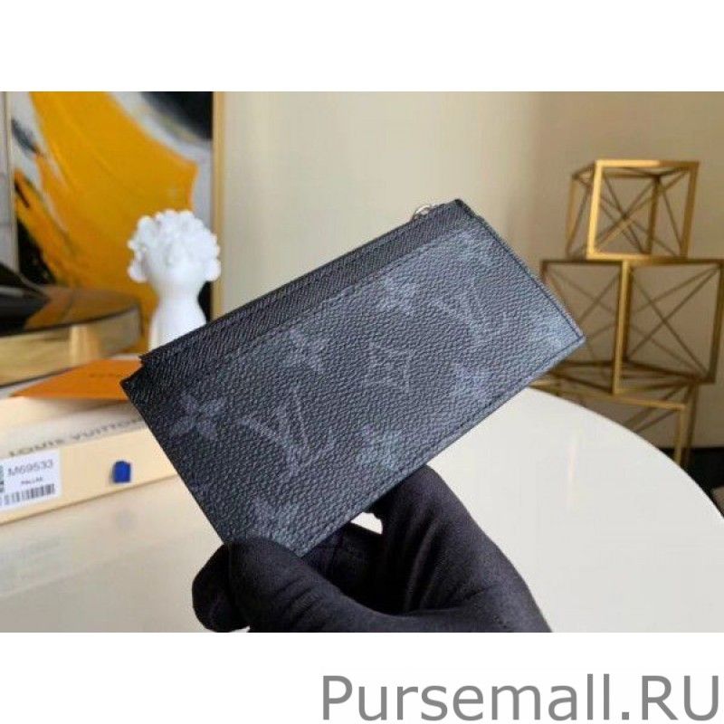 Coin Card Holder Monogram Eclipse M69533