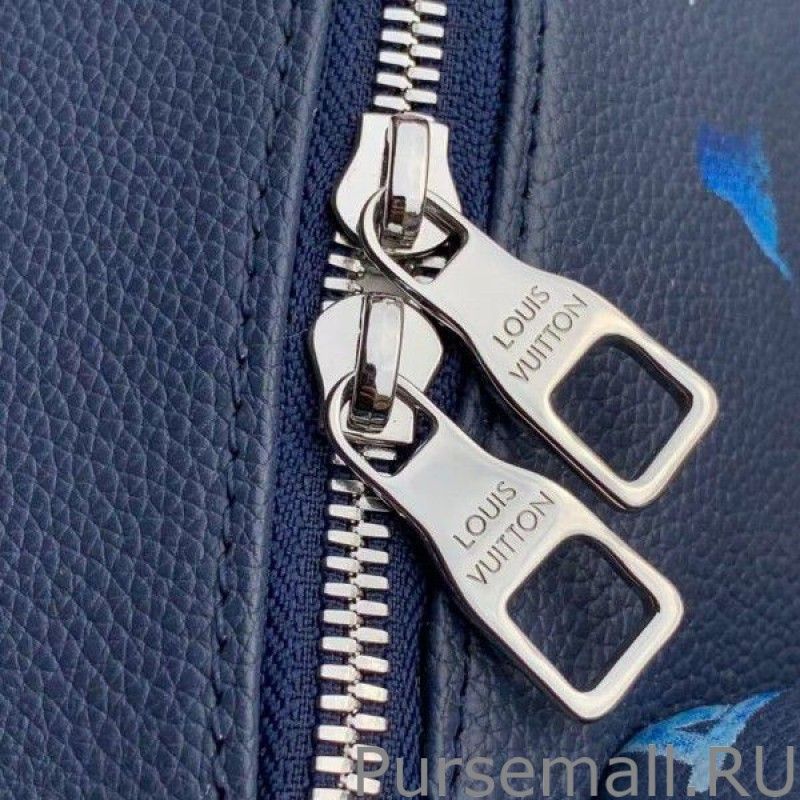 Multipocket Backpack Ink Watercolor M57841