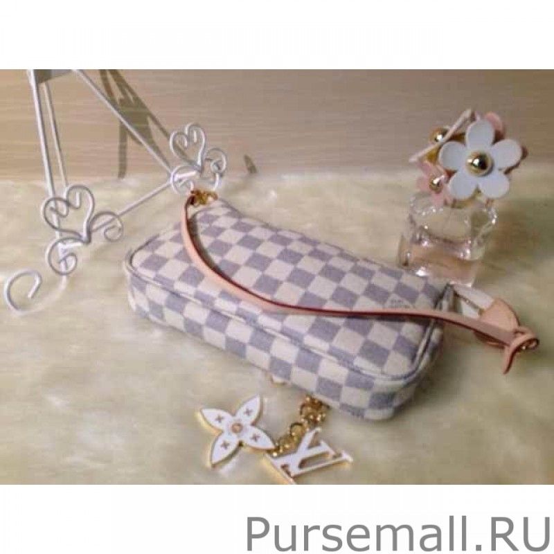 Pochette Accessoires Damier Azur Canvas N51986