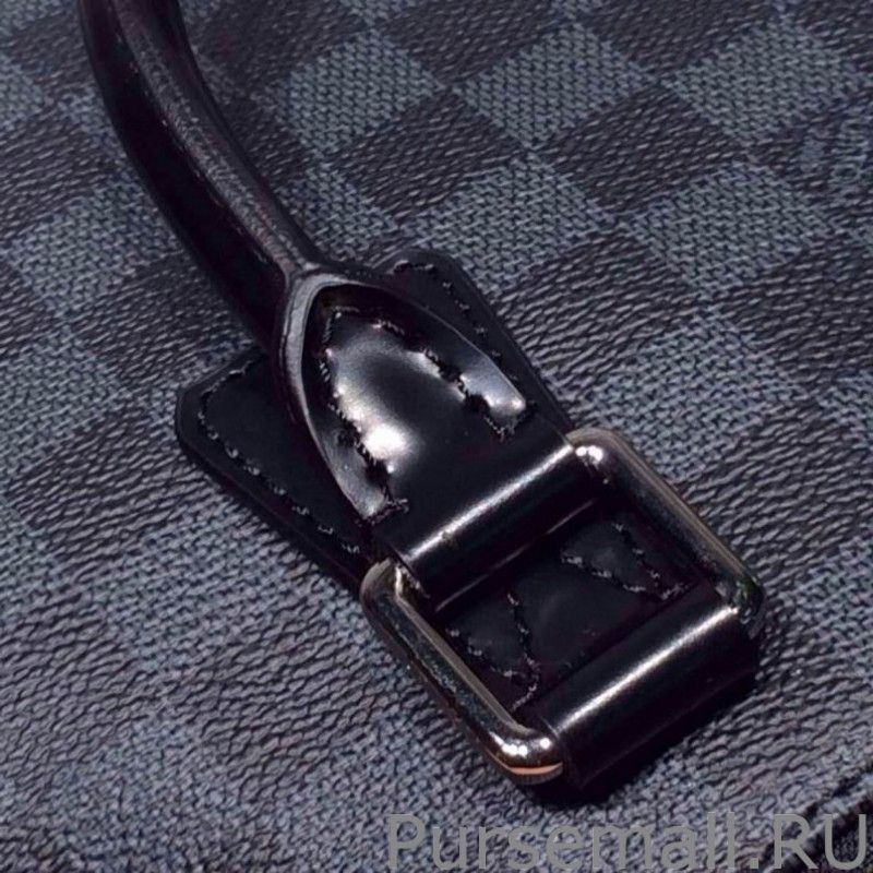 Porte-Documents Jour Damier Graphite N48224