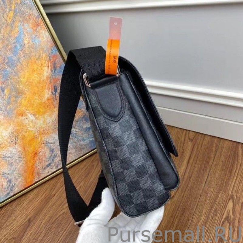 New Flap Messenger Damier Graphite N40418