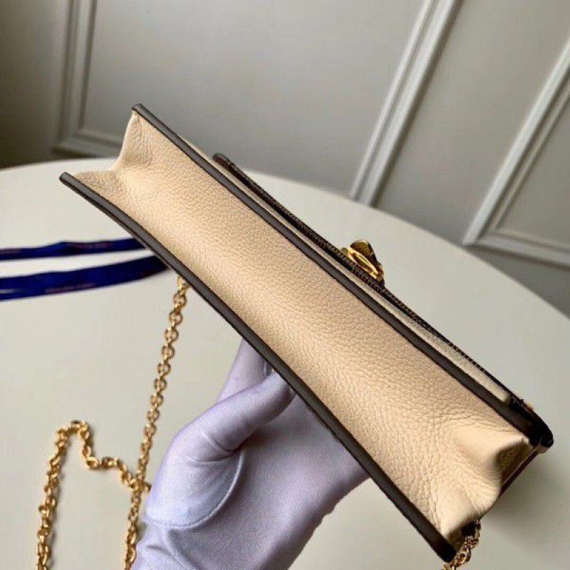 Vavin Chain Wallet Damier Ebene N60237