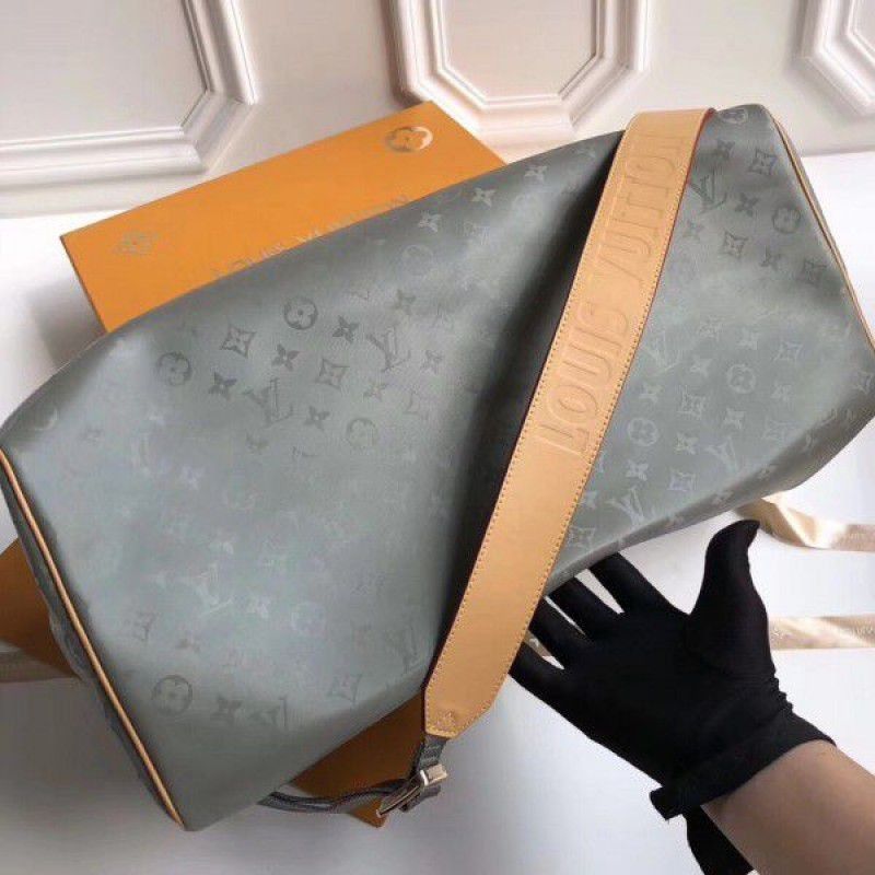 Keepall Bandouliere 50 Monogram Titanium M43886