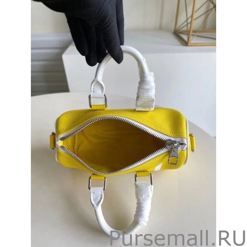 Keepall XS Bag In Yellow Leather M80842