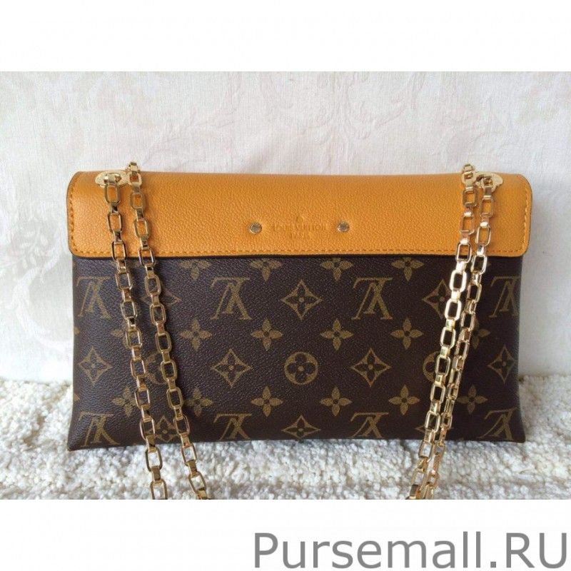 Monogram Canvas Pallas Chain M41246