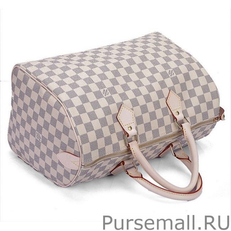 Speedy 35 Damier Azur Canvas bags N41535