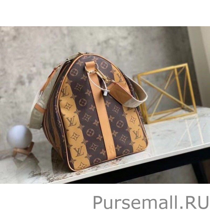 Keepall Bandouliere 50 Monogram Stripes Eclipse M45967
