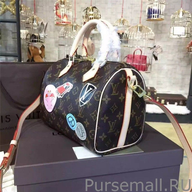 Speedy Bandouliere 25 Monogram Canvas M43232