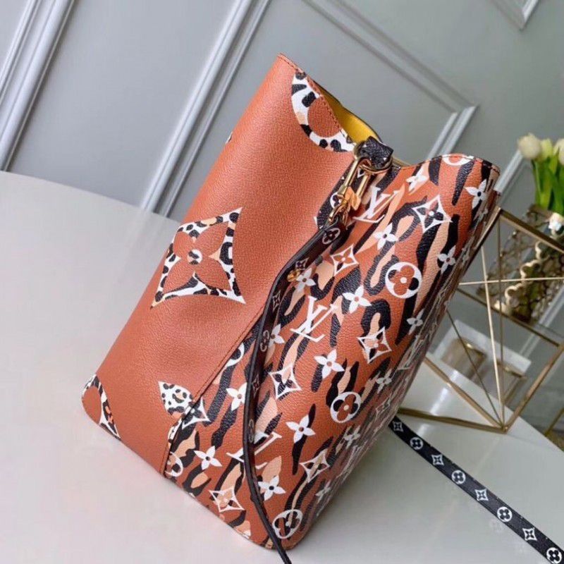 Neonoe Bag Monogram Jungle Leopard Zebra M44717