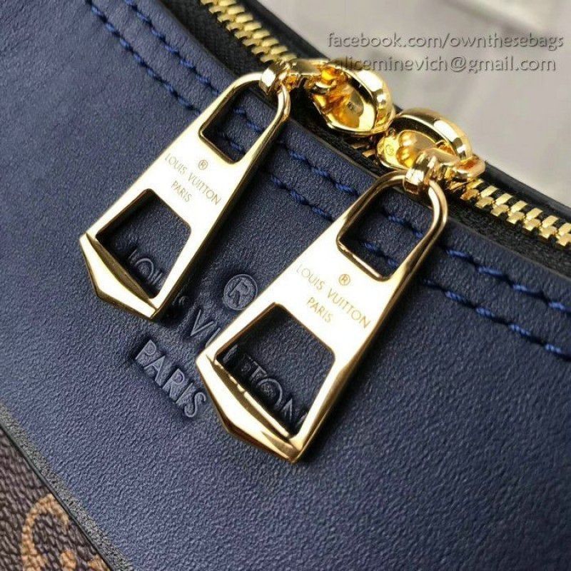 Monogram Canvas Tuileries Marine Bordeaux M43439