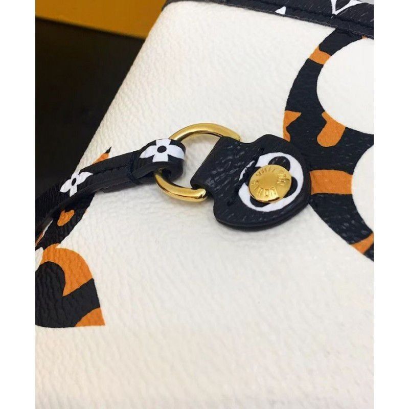 Neverfull MM Monogram Jungle Leopard Zebra m44716