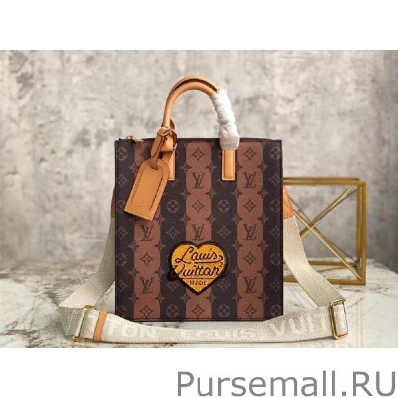 Sac Plat Cross Bag In Monogram Stripes M45969