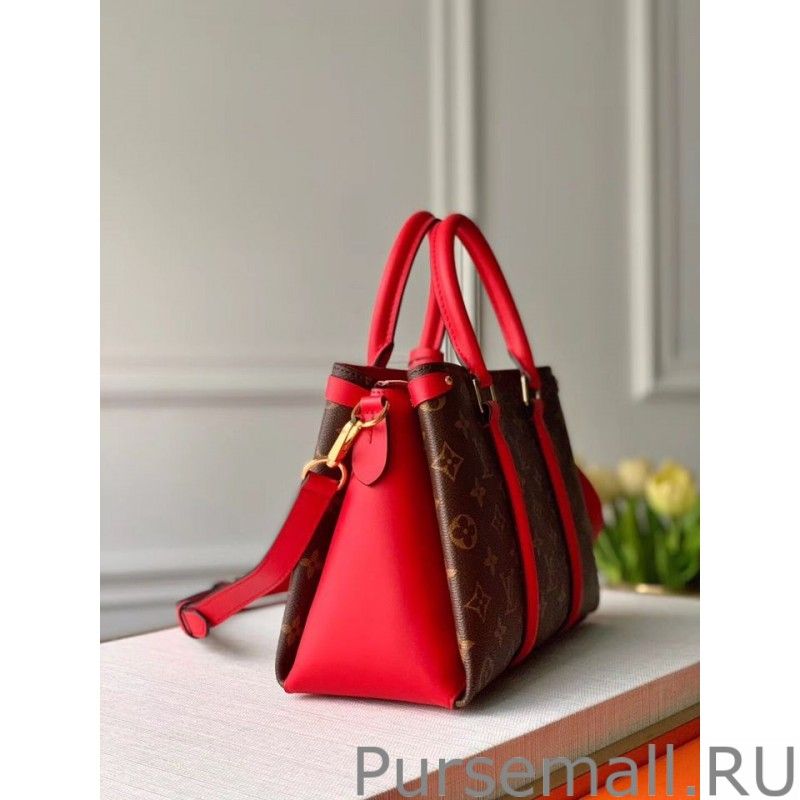 Soufflot BB Monogram Canvas M44818 Red
