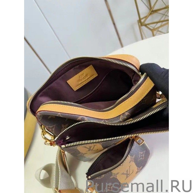 Trio Messenger Bag Monogram Stripes M45965