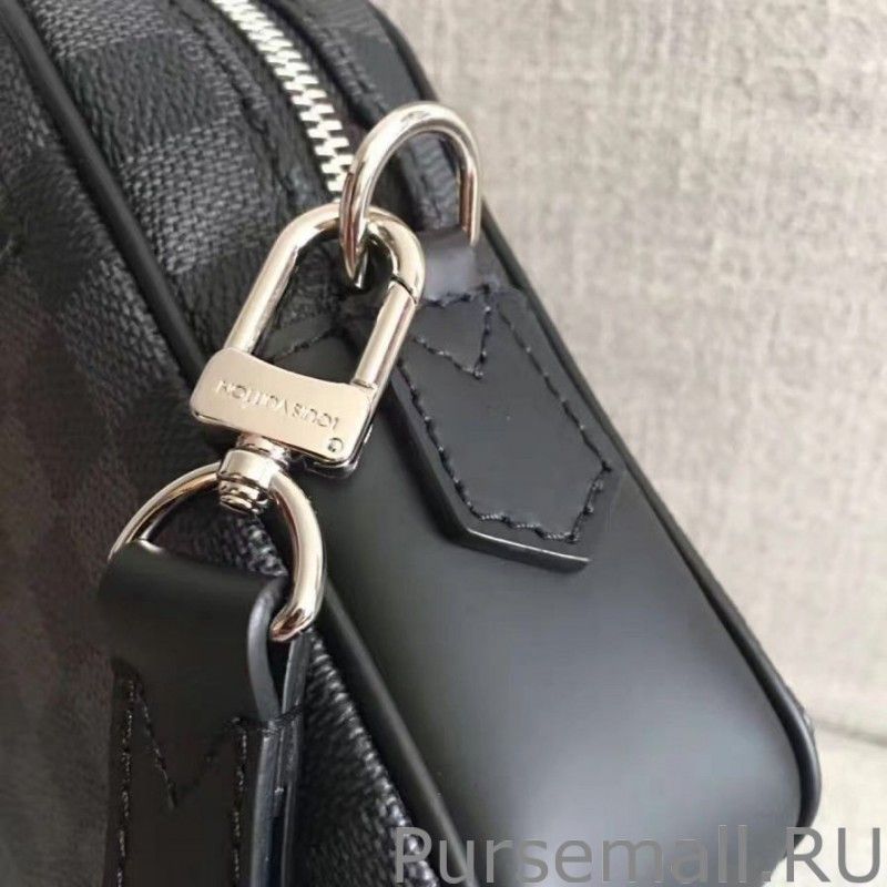 Kasai Clutch Damier Graphite N41664