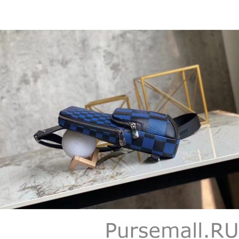 Avenue Sling Bag Damier Infini 3D Leather N50024