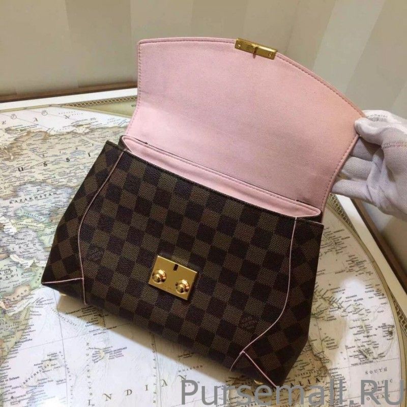 Caissa Clutch Damier Ebene Canvas N41597