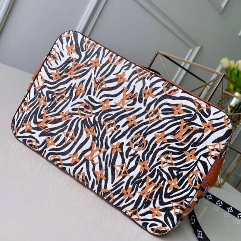 Neonoe Bag Monogram Jungle Leopard Zebra M44717