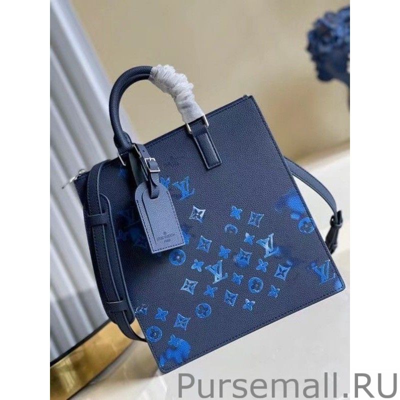 Sac Plat Zippe Ink Watercolor M57843