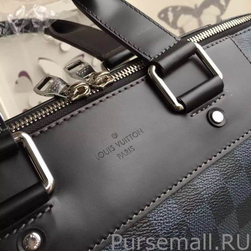 Porte-Documents Jour Damier Cobalt N42241