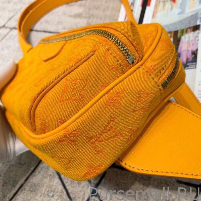 Outdoor Bumbag Ocher Denim M44623