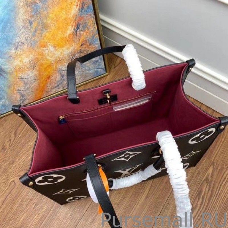 Onthego MM Bag Monogram Empreinte M45495