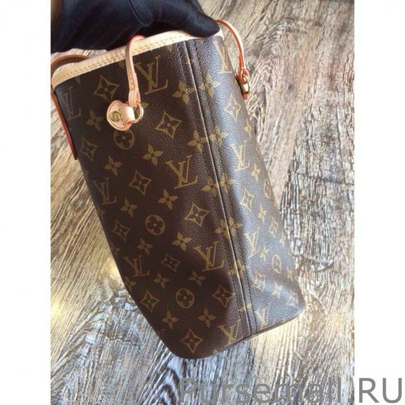 Neverfull MM Monogram Canvas M40995 Beige
