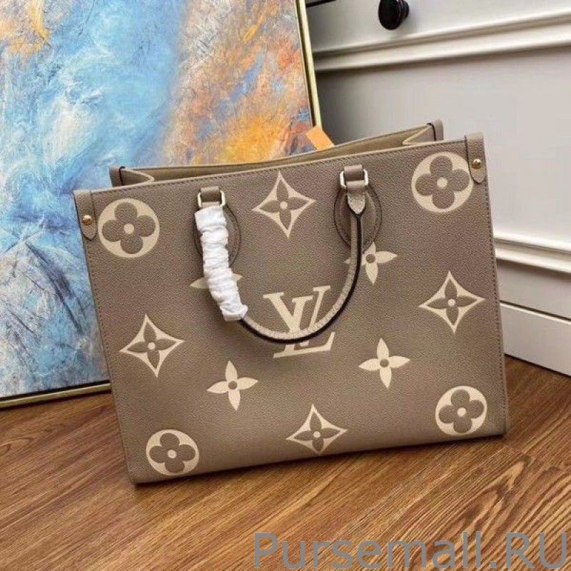Onthego MM Bag Monogram Empreinte M45654